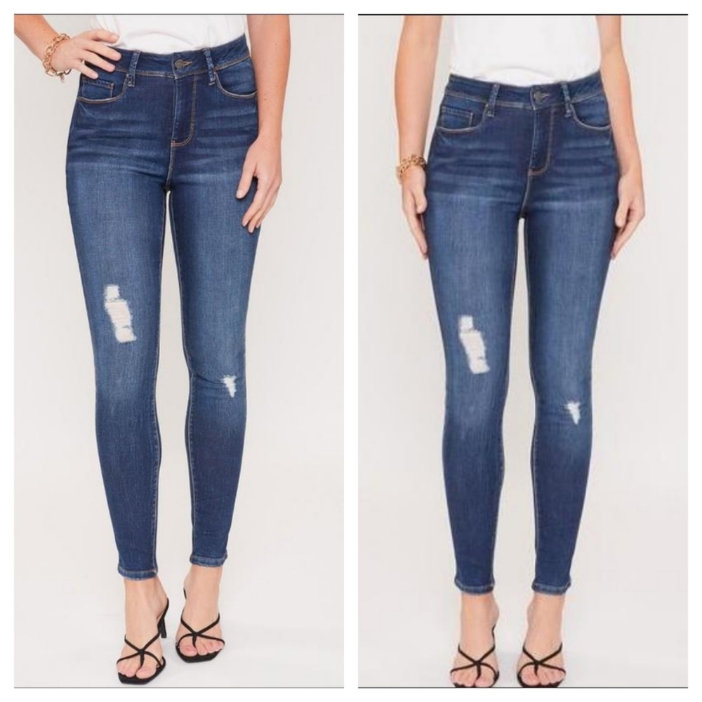 High-Rise Skinny Jeans